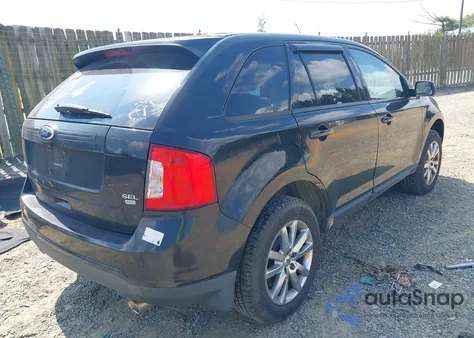 2012 Ford Edge Sel из США, поврежденный, VIN 2FMDK4JC7CBA94730